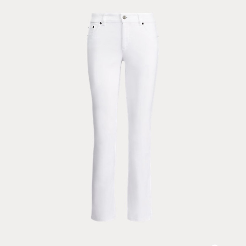 $20 SALE ❗️❗️ NWT: RALPH LAUREN - MID WAIST  STRAIGHT JEAN - Picture 2 of 8